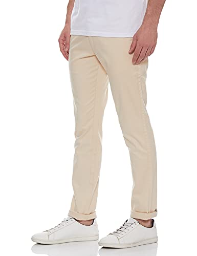 Image of Diverse Men's Chino Casual Trousers (DCMCT32SC17L32-1086H Cream 34)