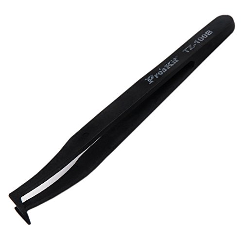 Buy Generic Antistatic fiber flat Conductive Tweezer TZ100B fiber