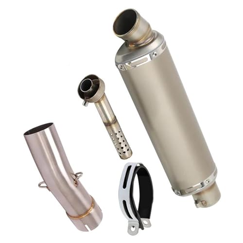 Système d'échappement moto Suzuki SV650 2003-2015 avec raccord et silencieux