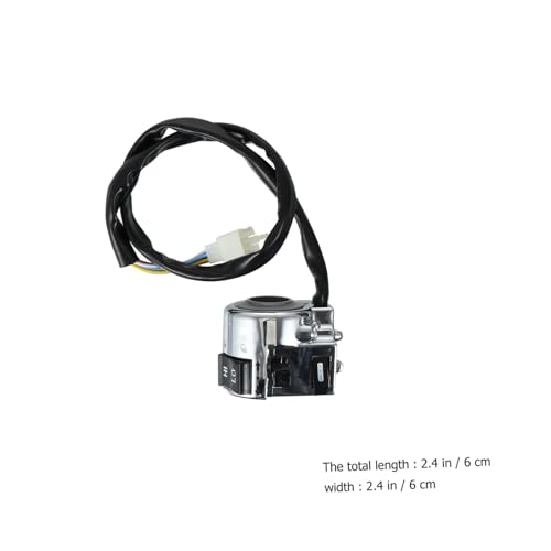 Interrupteur guidon moto étanche commande de lumière phare robuste