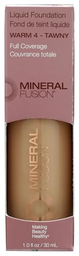Mineral Fusion Warm 4 Liquid Foundation, 1 Fz