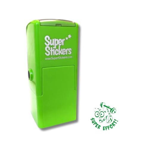 Tampon enseignant Super Effort encre verte auto-encreur de 23x23 mm