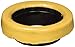 Hercules 90230 Johni Wax Ring, for Use with 4 in Waste Line Closet Toilet Bowls, Polyethylene Flange, 4"
