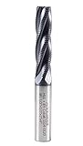 Accusize - TiAlN Coated M42-8% Cobalt Roughing End Mills, Fine Tooth (Dia. 1/2