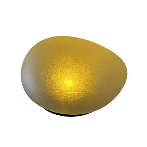Lampe solaire de jardin étanche en pierre aspect minéral