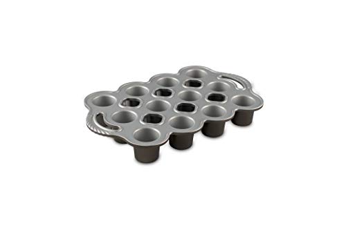 Nordic Ware Outdoor TV Antenna, 12 Popovers, Silver