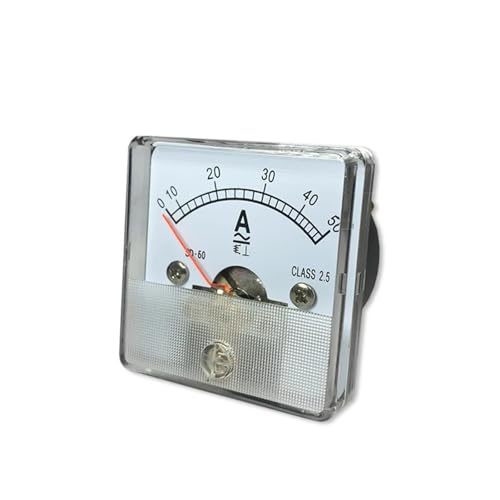 Ampèremètre de surcharge CA SD60 avec double cache de sécurité et pointeur analogique