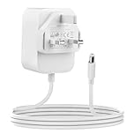 12V 2A Power Adapter for BT-Openreach ONT Echolife HG612 Fibre Optic Modem, Power Supply Replacement Cable Power Cord Charger for EE Router Nail Lamps Android Screen Smart Hub, UK Plug 1.5M