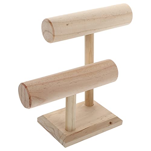 IMIKEYA Lot de 2 présentoirs en bois en forme d'animal - Pour bracelets, colliers et bracelets Cover