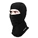 Produktbild Sturmhaube mit atmungsaktivem Filter, doppeltem Ohrenschutz, Winddichte Balaclava für Ski Motorrad Fahrrad [Schwarz]