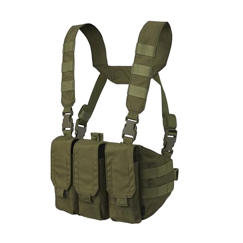 Helikon-Tex Chicom Chest Rig Olive Green, Patrol Line