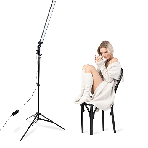 36w Dimmable LED Video Handheld Lights Photography Studio Continuous Output Lighting Kit with Tripod Stand for Camera Photo Studio Shooting,YouTube, Capture-1 Pack
