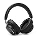AKG N9 Hybrid - Wireless Over-Ear Noise Cancelling Headphones, 2.4GHz USB-C dongle and BT, Hi-Res Quality AKG Sound, True Adaptive Noise Cancelling, Zoom Certified Superior Call Quality (Black)