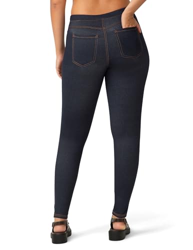 no nonsense women39s stretch denim leggings with pockets