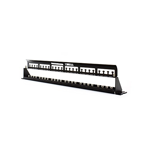 Panel de parcheo de 24 puertos modular 1U que maximiza el espacio de red 3