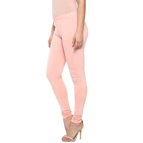 Image of BIBA Womens Coated Leggings (Blush X-Large)