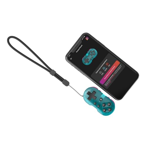 Image of CRKD ATOM - Collectible Keychain Controller for Nintendo Switch, PC, Mac, Mobile and Smart TV (Glacier Blue)
