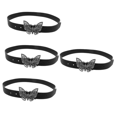 Ceinture pour robes FRCOLOR vintage et métallique pour femme élégante - 4pcs