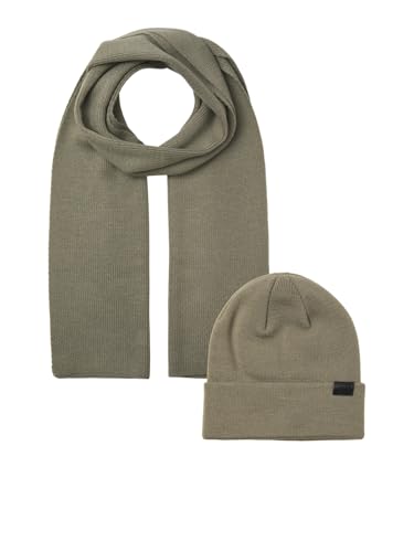 Jack & Jones Jacjolly Knit Giftbox écharpe homme pour affronter le froid