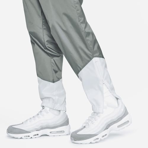 Nike Windrunner Men's Woven Lined Pants (Smoke Grey/White/Black, DX0653-084) Size Small4