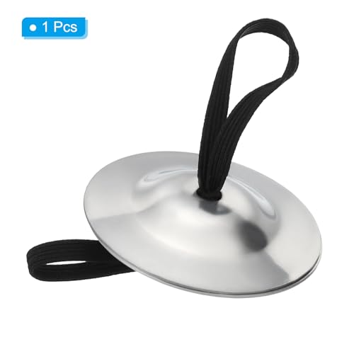 image for PATIKIL Finger Cymbal, 1 Pair Belly Dancing Finger Zills Brass Hand Cy