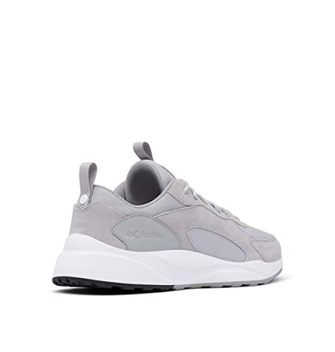Columbia Men's Pivot Hiking Shoe, Grey Ice/White, 8 Wide
