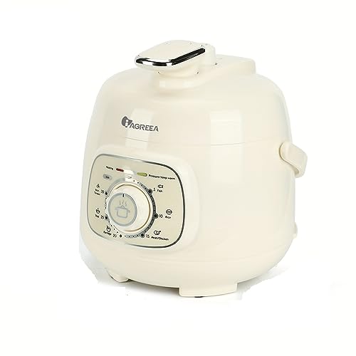 IAGREEA Rice Cooker, Fast Electric Pressure Cooker, PortableMultiCooker with 6 Menu Settings for White/Brown Rice Oatmeal and More, NonstickInnerPo, Rice Grain Cooker and Food Steamer