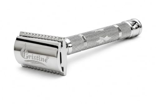Image of Pristine Double Edge Men Shaving Safety Razor - Chrome PS-15 (Close Comb)