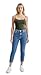 Emmalise Clothing Women's Basic Casual Plain Long Camisole Cami Top Tank, Olive, Large