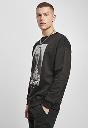 Mister Tee Mens Bad Habit Crewneck Pullover
