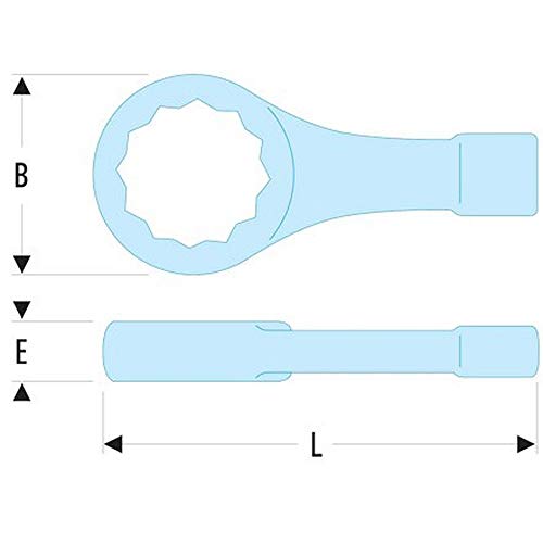 FACOM 51B Clés polygonales à frapper - vue 5