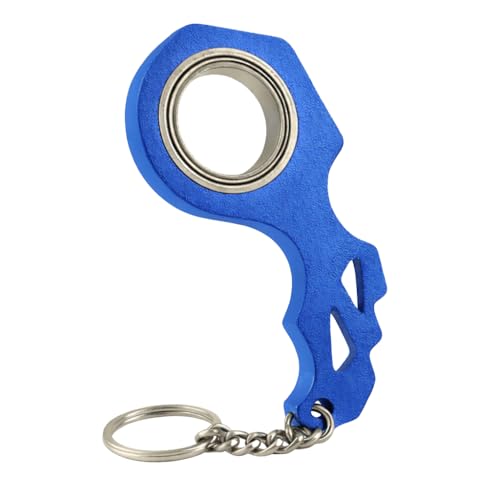 Image of Ninja Spinner Keychain | Pro Spinner Keychain with Smooth 360 Bearing Spin | Keyring for Daily Carry, Office & Travel | Collectible for Ninja Fans | Spin Key Chain For Boy, Men