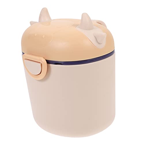HEMOTON Dispensers Compact Milk Powder Dispenser Reusable Container Travel Container Sealed and Leak-Proof Design