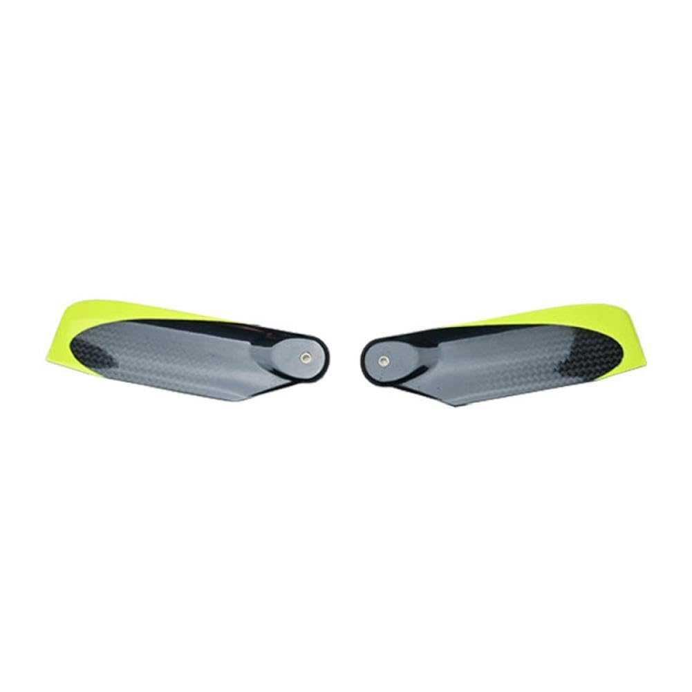 COMODO Página de reemplazo de Tail Propeller para RC Helicopter Flight Stability Compatible con múltiples Modelos(1pair V2 106mm)