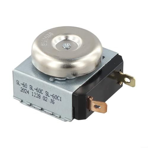 Yhenlovtt Olla a presión eléctrica con temporizador de campana mecánica para ajustes, ollas arroceras, hornos de 60, 90, 120 minutos, interruptor de duración (60 minutos)