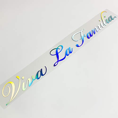 Tuningaufkleber Viva LA Familia Slick Oil Tuningsticker Seitenaufkleber Auto Scheibenaufkleber Hologramm Folie 3D Effekt Familienwagen Familienkutsche Tuningaufkleber Viva LA Familia Slick Oil Tuningsticker Seitenaufkleber Auto Scheibenaufkleber Hologramm Folie 3D Effekt Familienwagen Familienkutsche