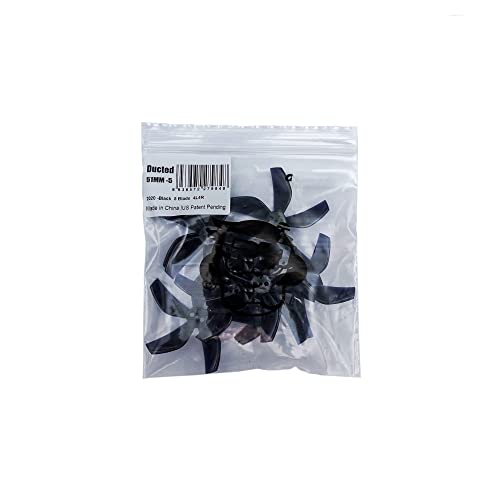 (Parti del Drone) for GEMFAN D51 Elica 2020 4Pairs 8Pcs 2x2x5 2inch 50.3mm 5-Blade PC Elica 1.5mm...