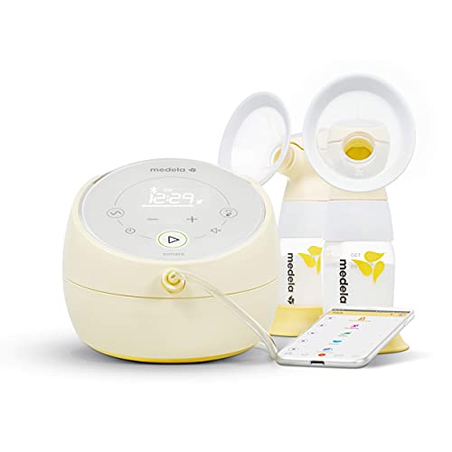 Medela 101037319 Sonata Smart Breast Pump, Hospital Performance Double Electric Breastpump, Rechargeable, Flex Breast Shields, Touch Screen Display, Connects To Medela Family App thumb #1