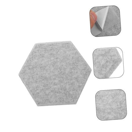 Holibanna 12 piezas paneles acústicos para aislamiento de sonido tableros fieltro insonorizantes absorción de ruido para hogar oficina y diseño moderno miniatura 2
