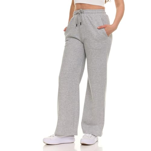 Wide Leg Sweatpants Women – High Waisted Comfy Fleece Baggy Womens Sweatpants, Casual Loose Women Lounge Pants4