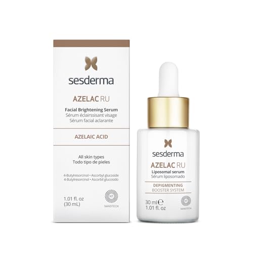 Sesderma AZELAC RU Liposomal Facial Serum 1.0 fl. Oz for Sun Spots Age Spots and Hyperpigmentation