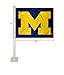 College Flags & Banners Co. Michigan Team University Wolverines Car and Auto Flag