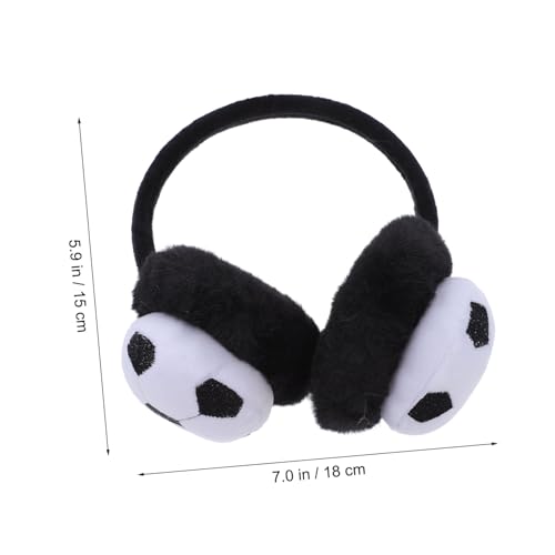 Children's Plush Winter Warm Earmuff Soft Ear Protectors 1-Piece Outdoor Ear Covers Cozy for Boys and Girls for Cold Weather2