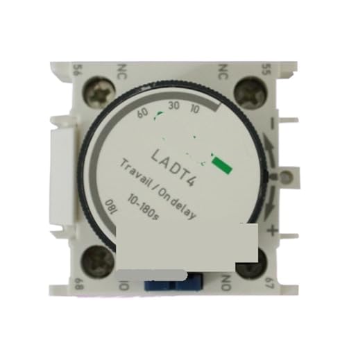 Relais de contact à retardement d'air LADT4 temporisateur pneumatique 10-180s pour armoire