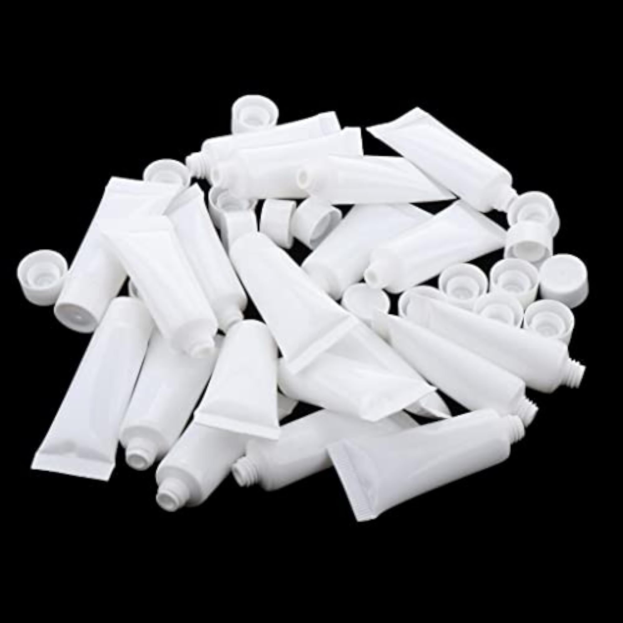 80x 10ml Empty Plastic Tube Bottles for Lotion Cream