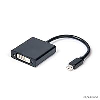 Mini Displayport DP Male to DVI Female Display Port Converter Adapter Cable 0.2M