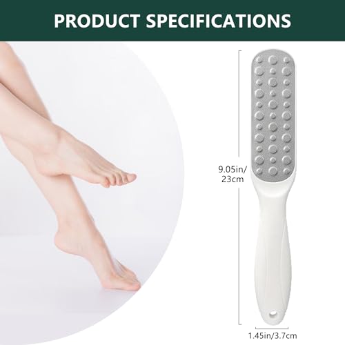 Double-Sided Metal FootFile Foot Grinder Stainless Steel Foot Trimmer Foot Brush Dead Skin Wet and Dry for Feet Care Callous Removers for Feet - Image 3