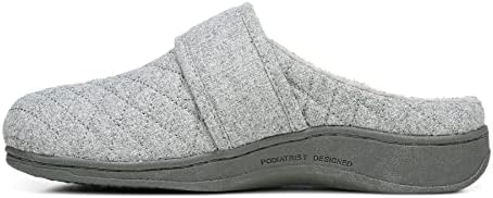 Vionic Carlin Women's Supportive Slippers Light Grey - 8 Medium