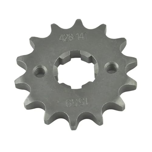Pignon avant moto 428 14T pignon sortie boite TW125 TW200 YS125
