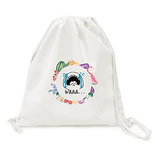 Sac en tissu pliable fruits et légumes à sangle pour des courses légères